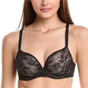 wacoal lace finesse contour bra black size 34D